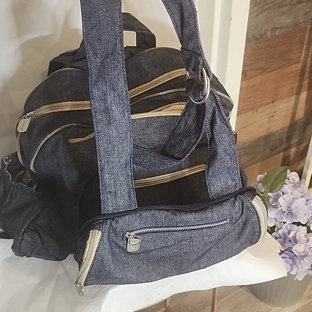Gittabags Denim Diaper‎ Backpack